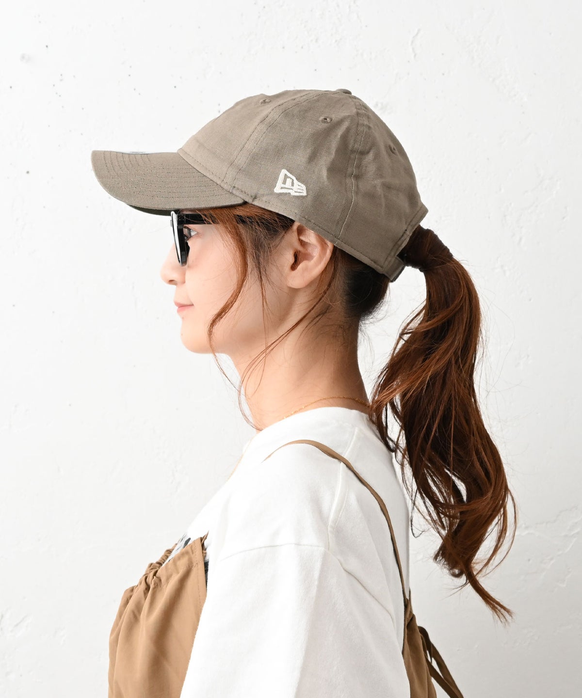 NEW ERA｜920 SADPAD COTTON LINEN GRN [[14745030]][C]