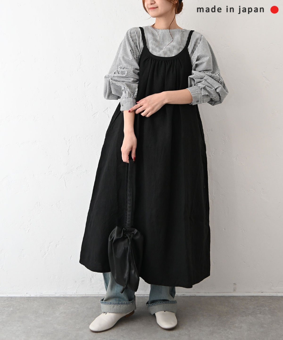 No18｜リネンキャミワンピース [[H25023]][C]