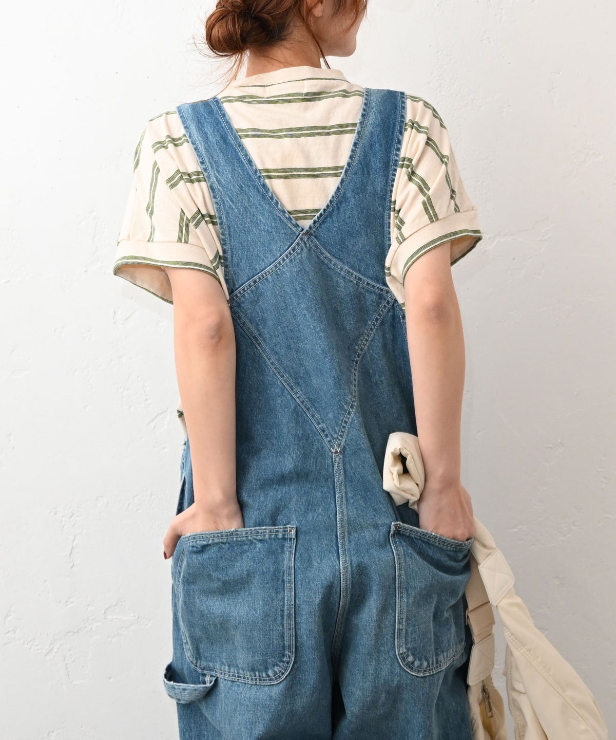 and quarter｜ランダムボーダーカットソー [[861406]][C]