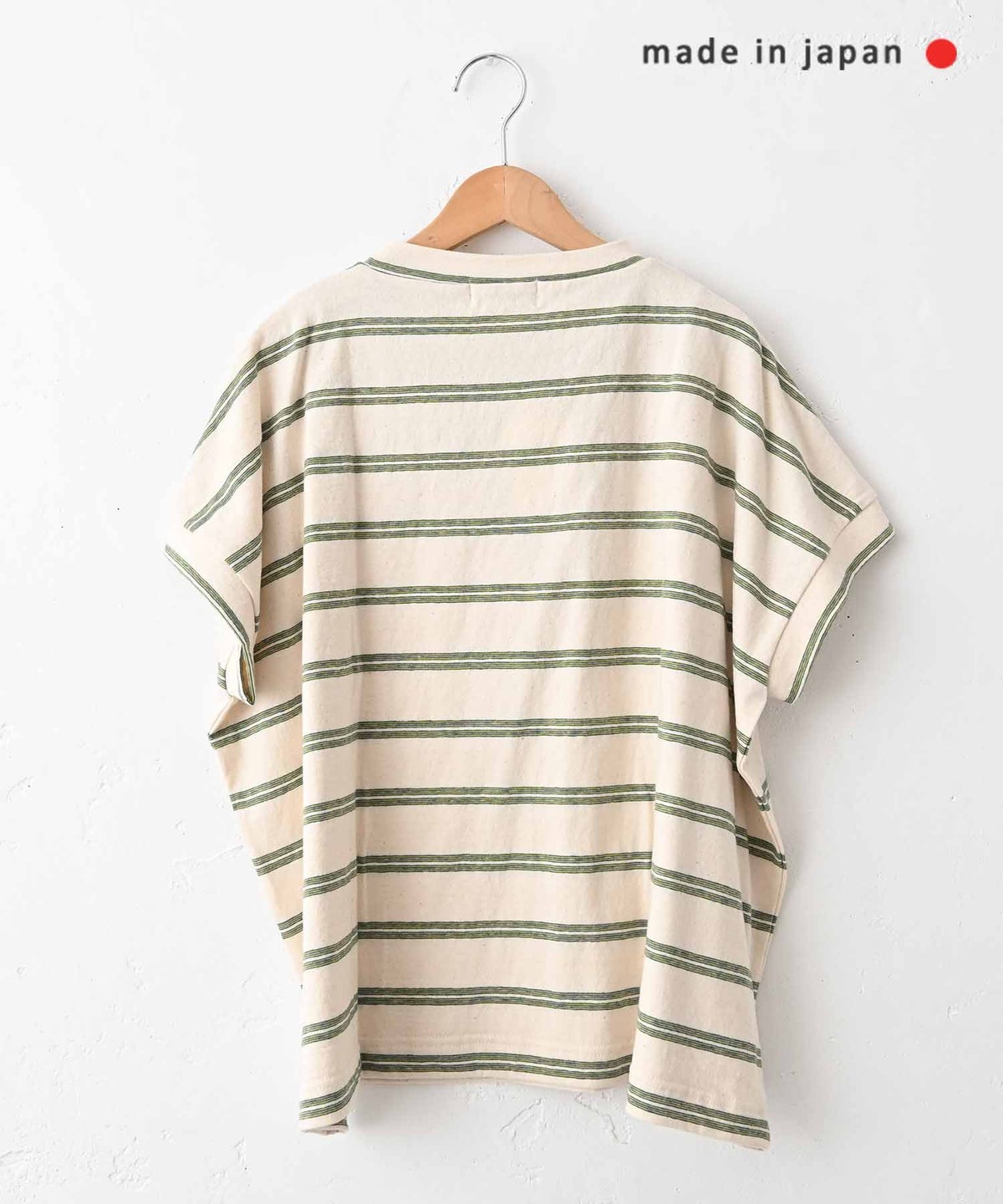 and quarter｜ランダムボーダーカットソー [[861406]][C]