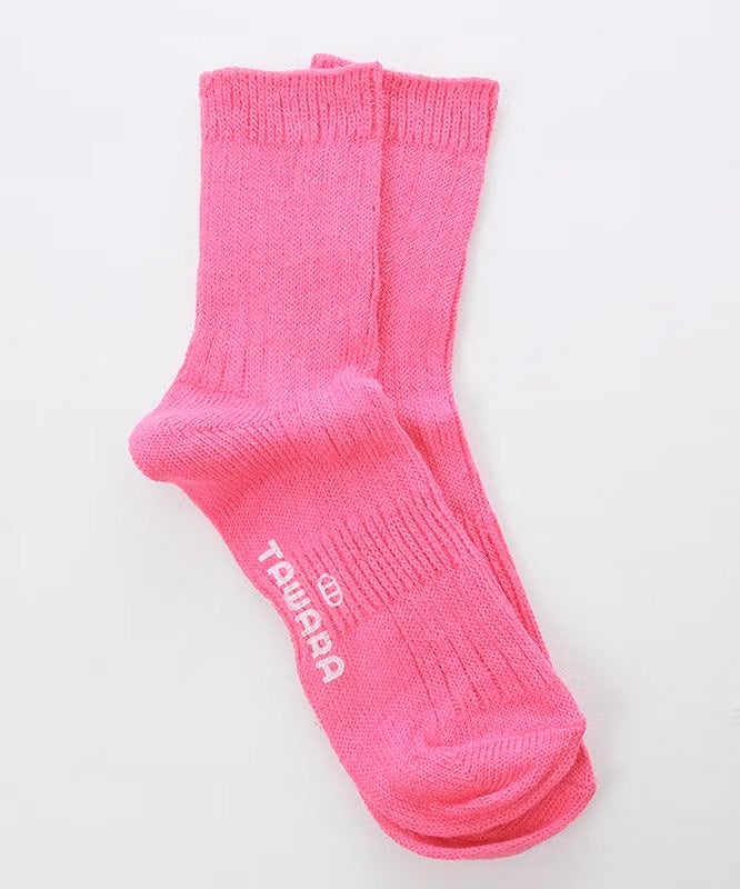 アラジン｜リネン×コットンリブ　ショートソックス(カラーソックス) [[t30784]][C]