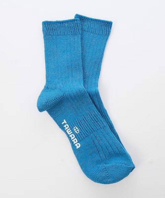 アラジン｜リネン×コットンリブ　ショートソックス(カラーソックス) [[t30784]][C]