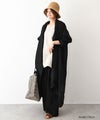 08Mab｜リネンシャンブレーガウン風羽織 [[CF-225HF1149]][C]