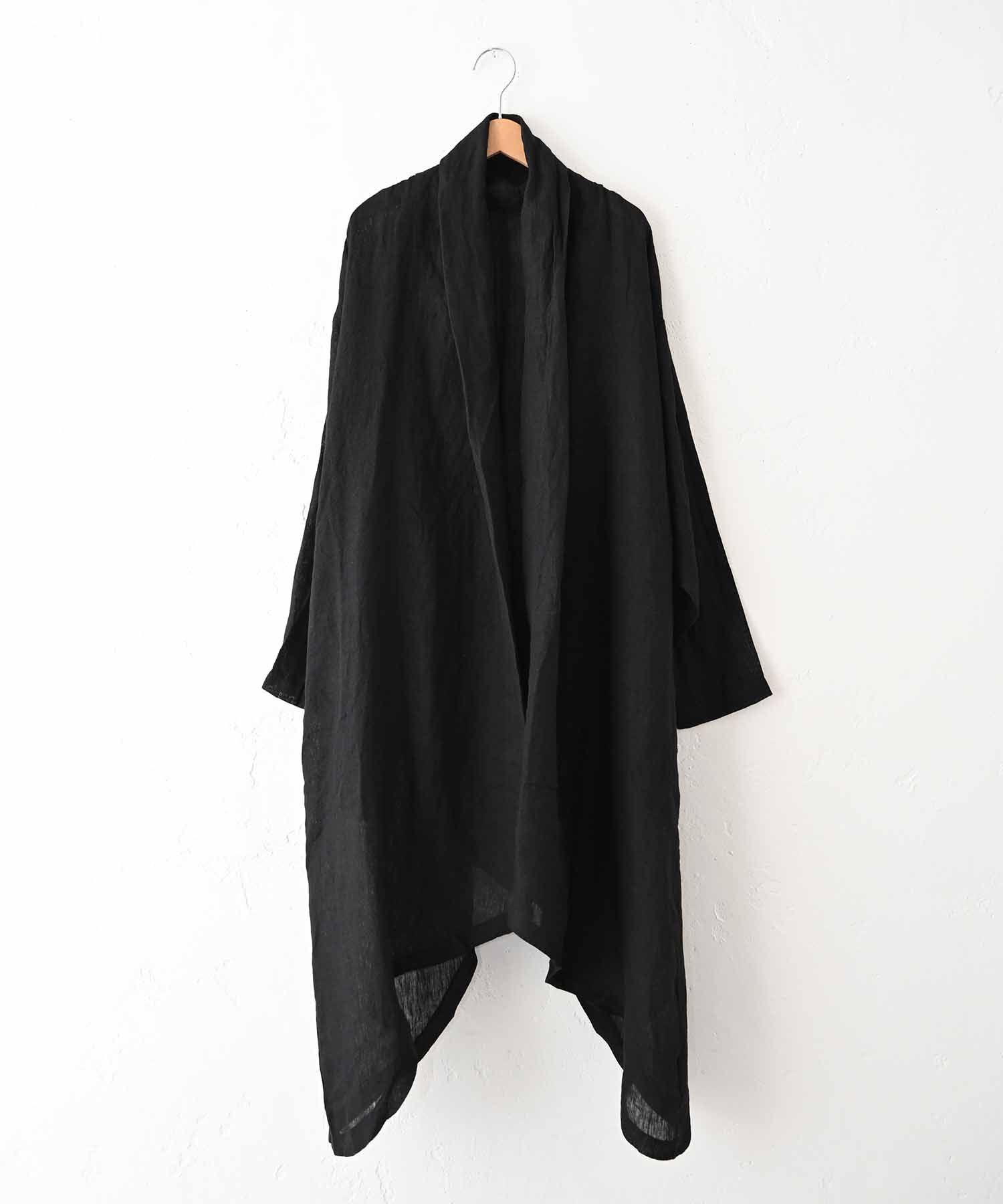 08Mab｜リネンシャンブレーガウン風羽織 [[CF-225HF1149]][C] | ma28
