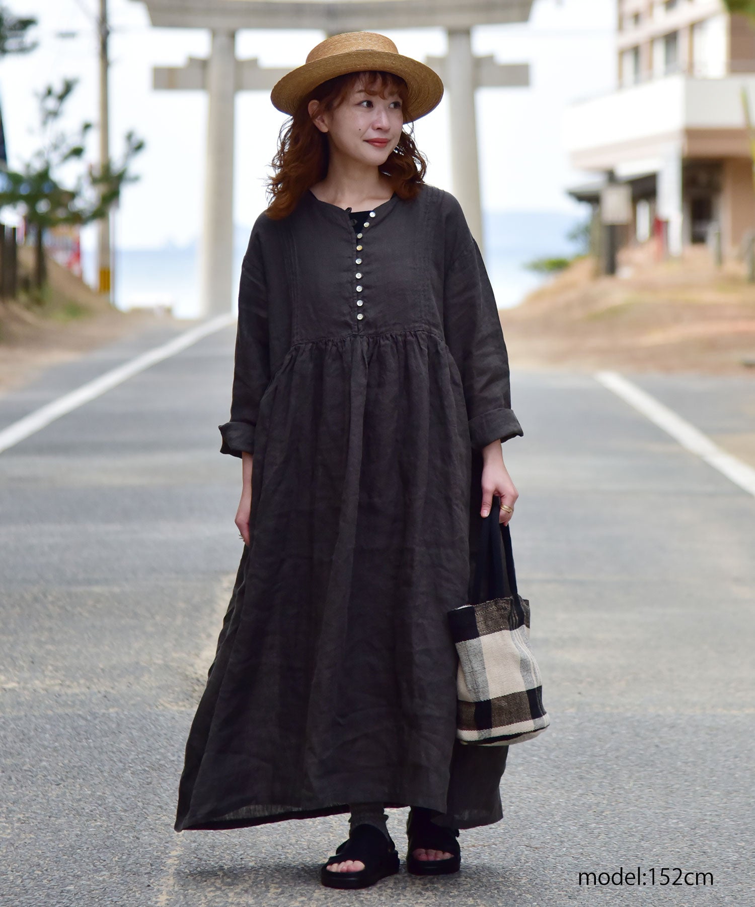 ※yukichi　08Mab 　リネン シャンブレー 多ボタン 2点 08Mab - ※yukichi様専用 08Mab リネン シャンブレー 多ボタン 2点の