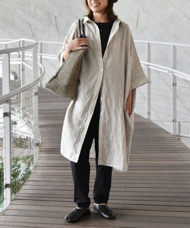  08Mab｜シャツ風チュニック [[CF-223HF687]][C]