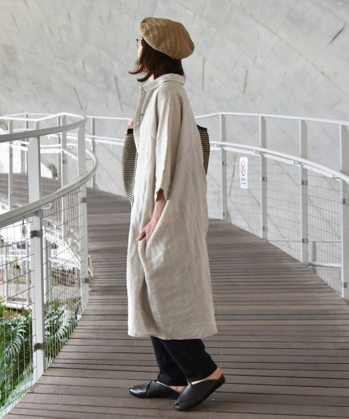  08Mab｜シャツ風チュニック [[CF-223HF687]][C]