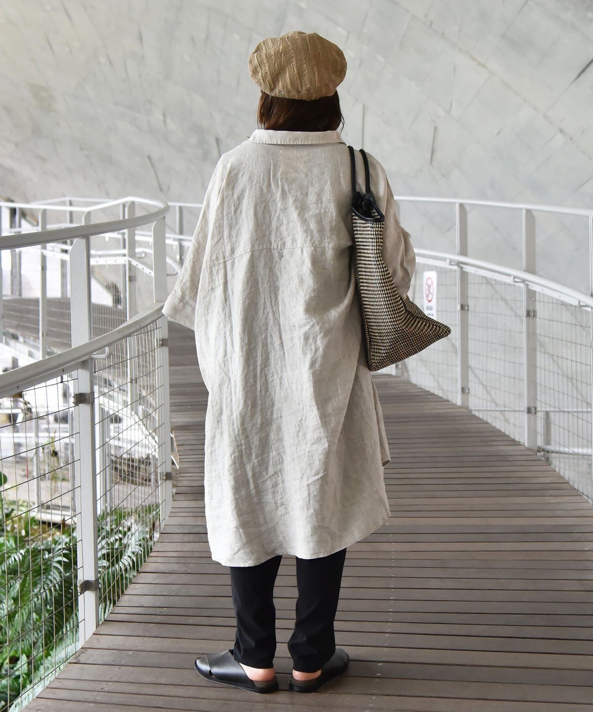  08Mab｜シャツ風チュニック [[CF-223HF687]][C]