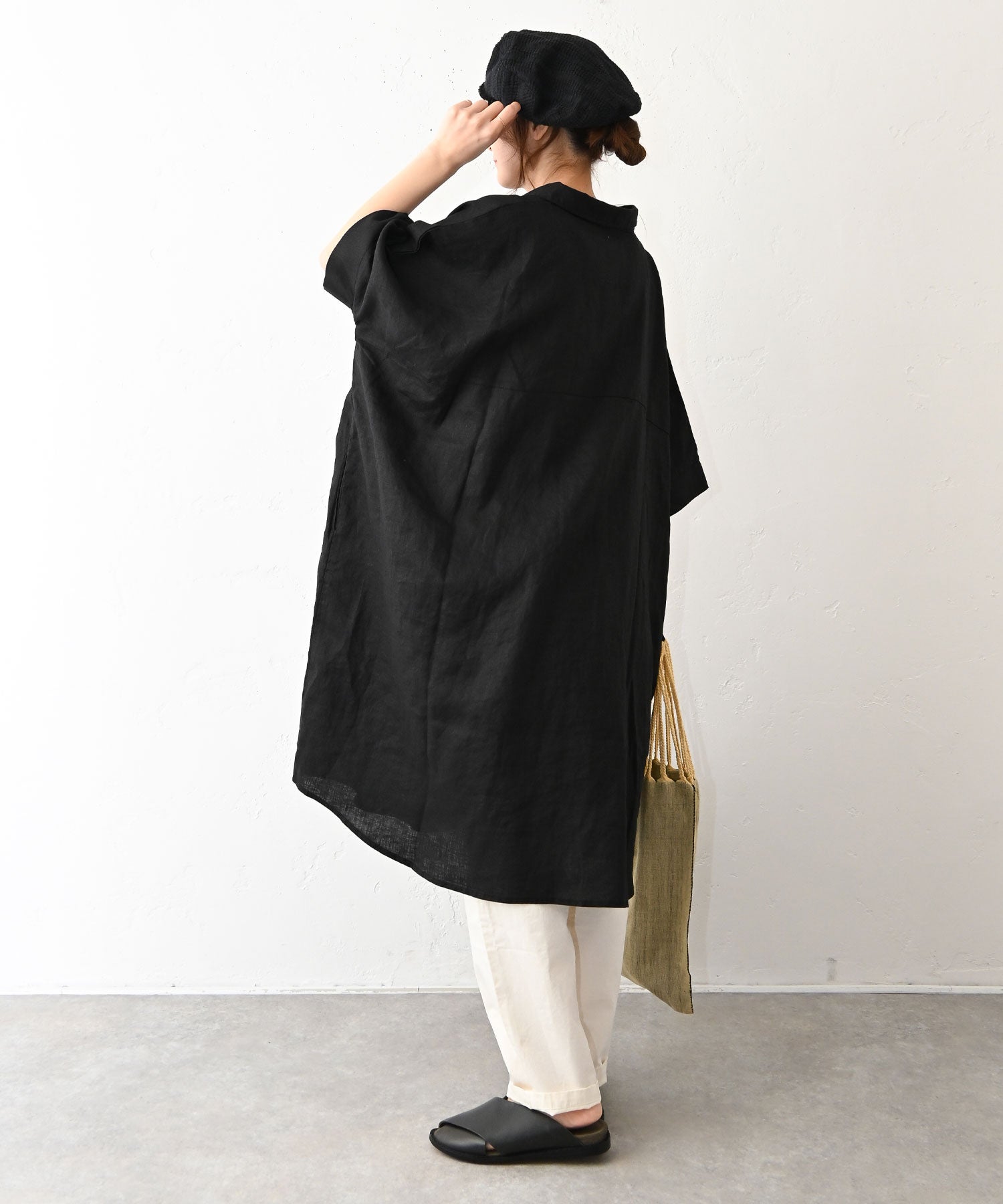 08Mab｜シャツ風チュニック [[CF-223HF687]][C] | ma28 ONLINE STORE