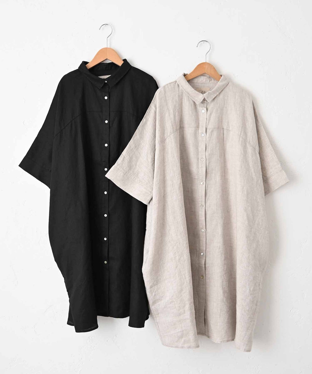  08Mab｜シャツ風チュニック [[CF-223HF687]][C]