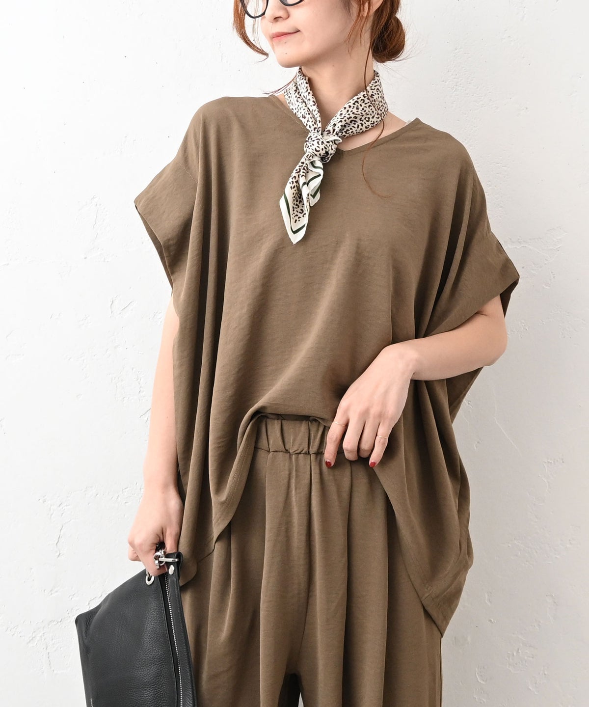  HUMS｜Vネックタックスリーブプルオーバー [[HU-PO-19]][C]