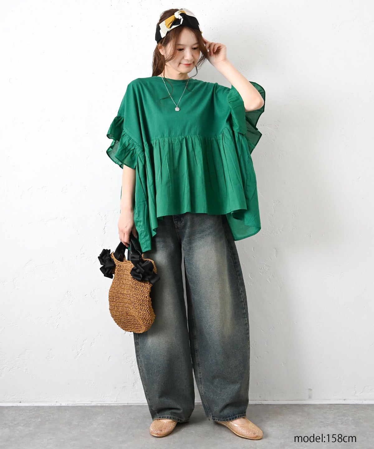 HUMS｜フリルプルオーバー [[WHU004]][C]