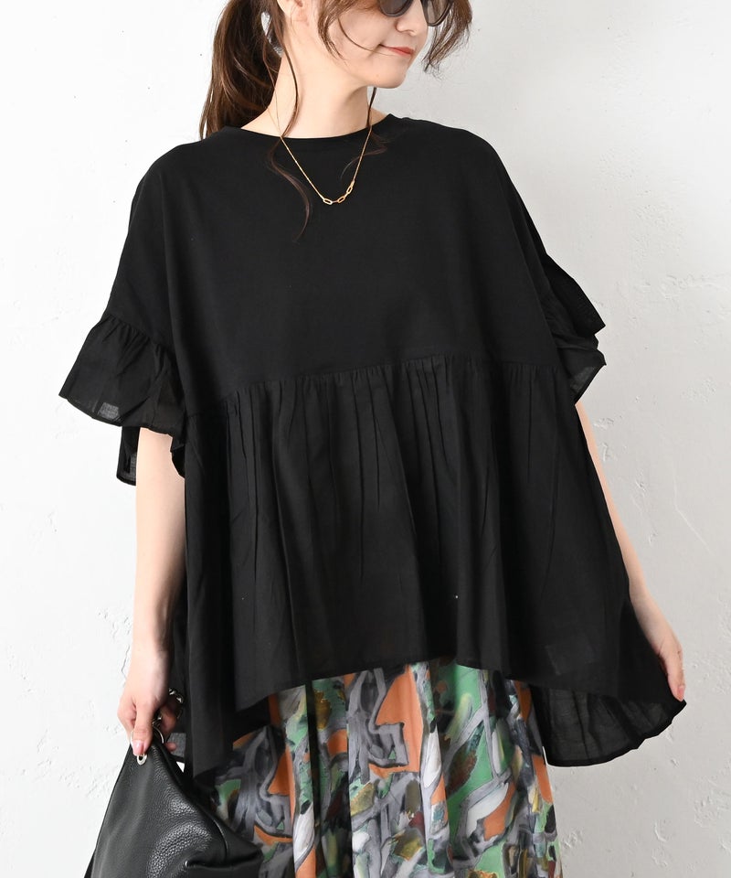 HUMS｜フリルプルオーバー [[WHU004]][C]