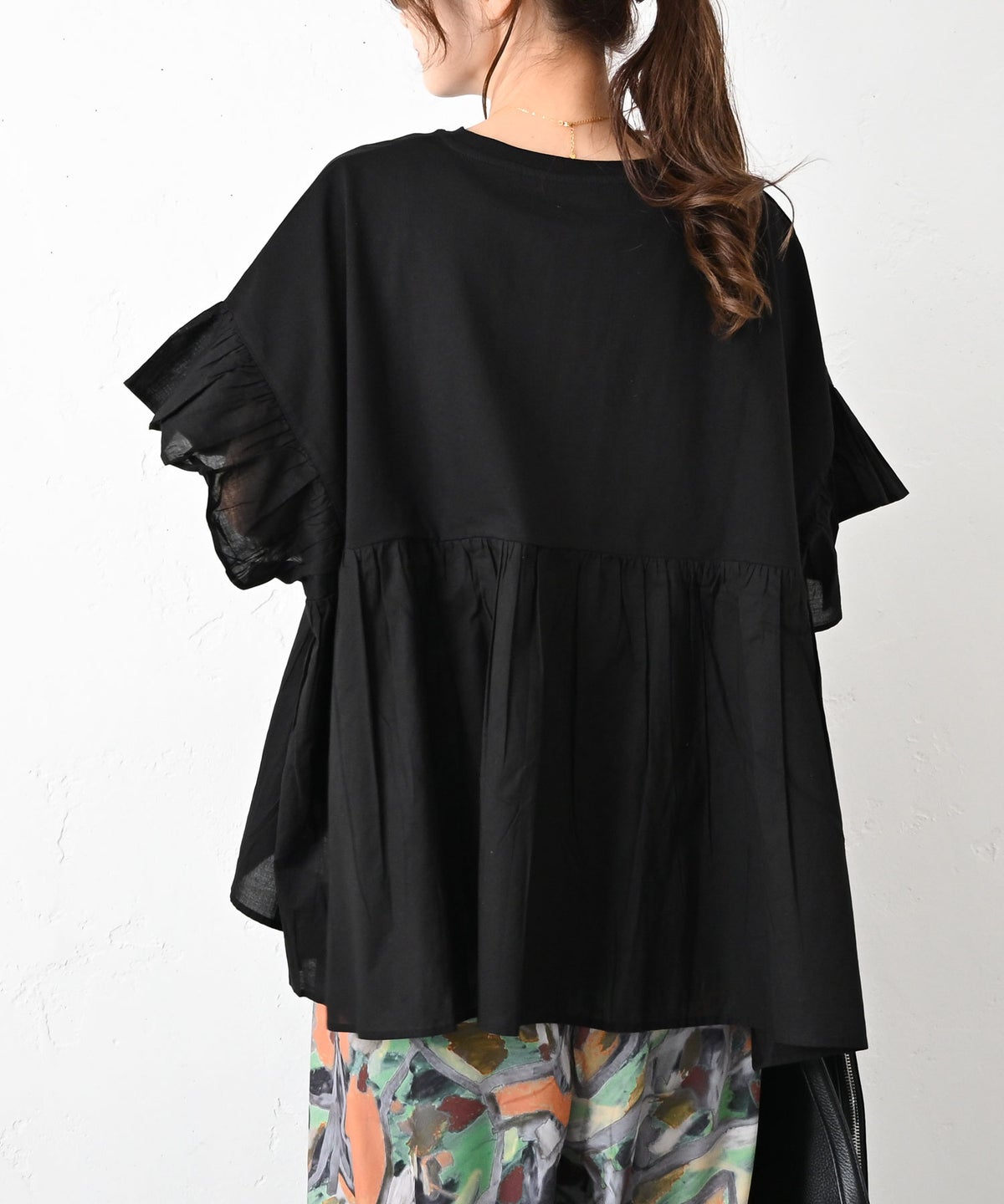 HUMS｜フリルプルオーバー [[WHU004]][C]