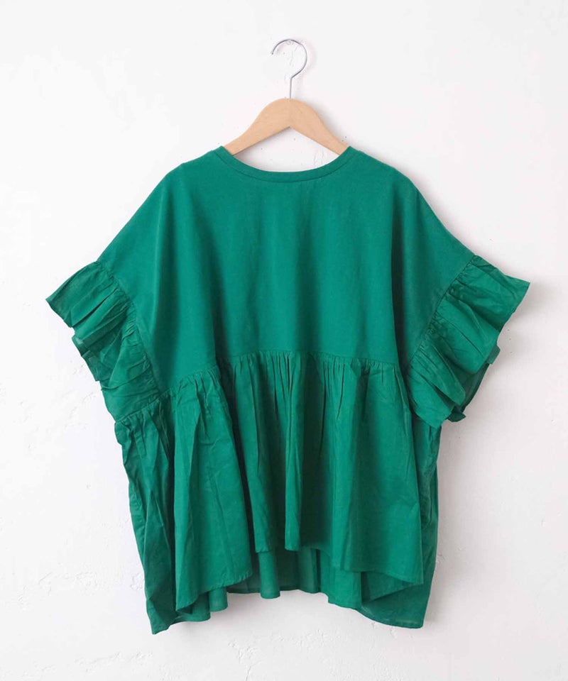 HUMS｜フリルプルオーバー [[WHU004]][C]