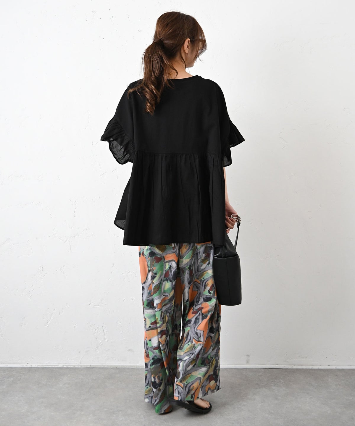 HUMS｜フリルプルオーバー [[WHU004]][C]