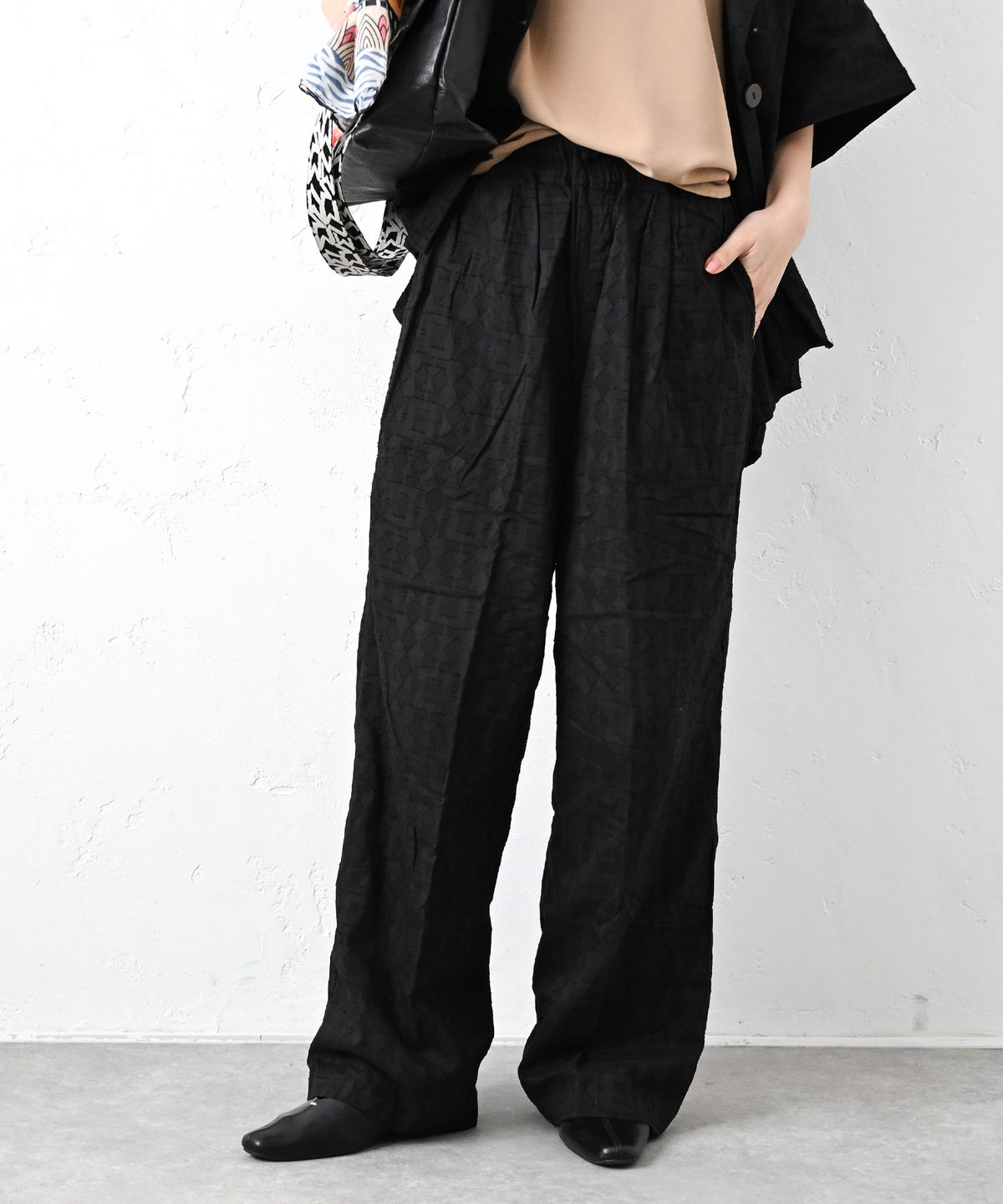 HUMS｜イージーパンツ [[WFH5238]][C]