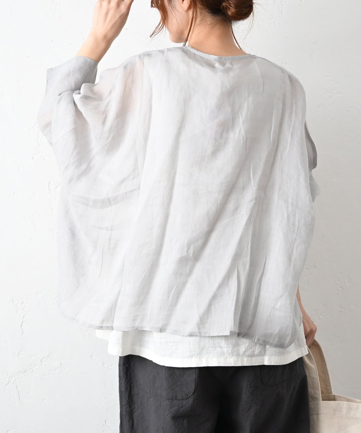 hibine｜リネンワイドシャツ [[260317]][C]