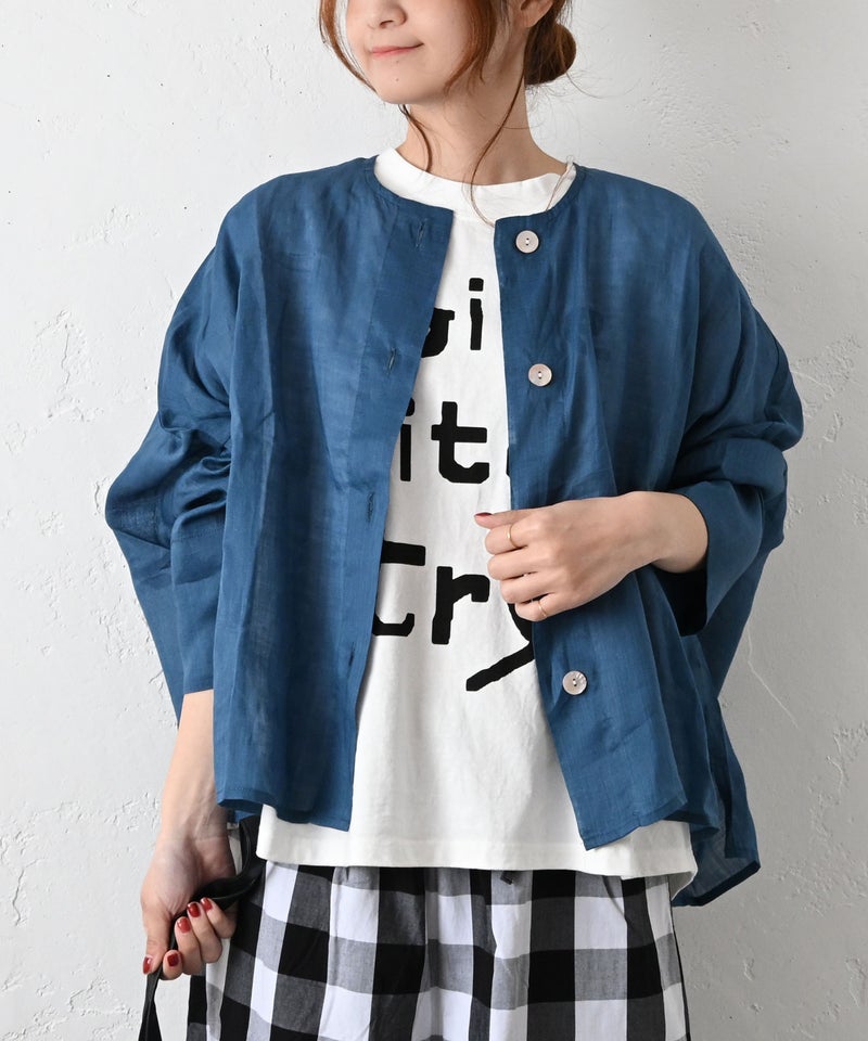 hibine｜リネンワイドシャツ [[260317]][C]