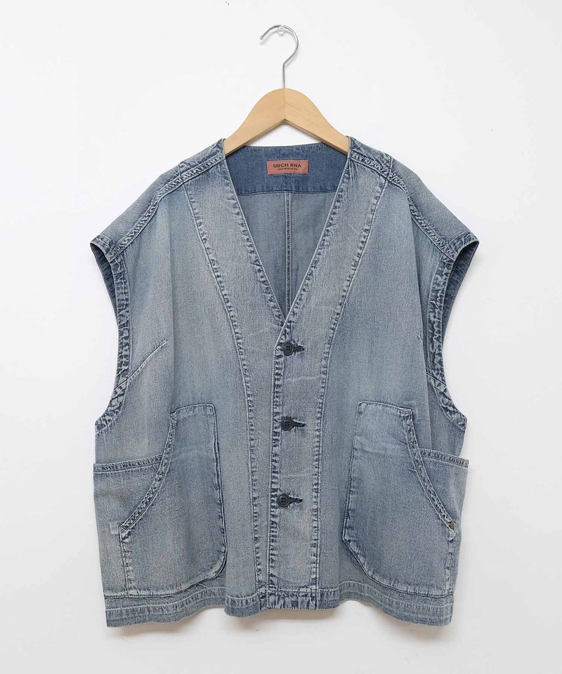 RNA｜フレンチワークシャツベスト [[V0170]][C]