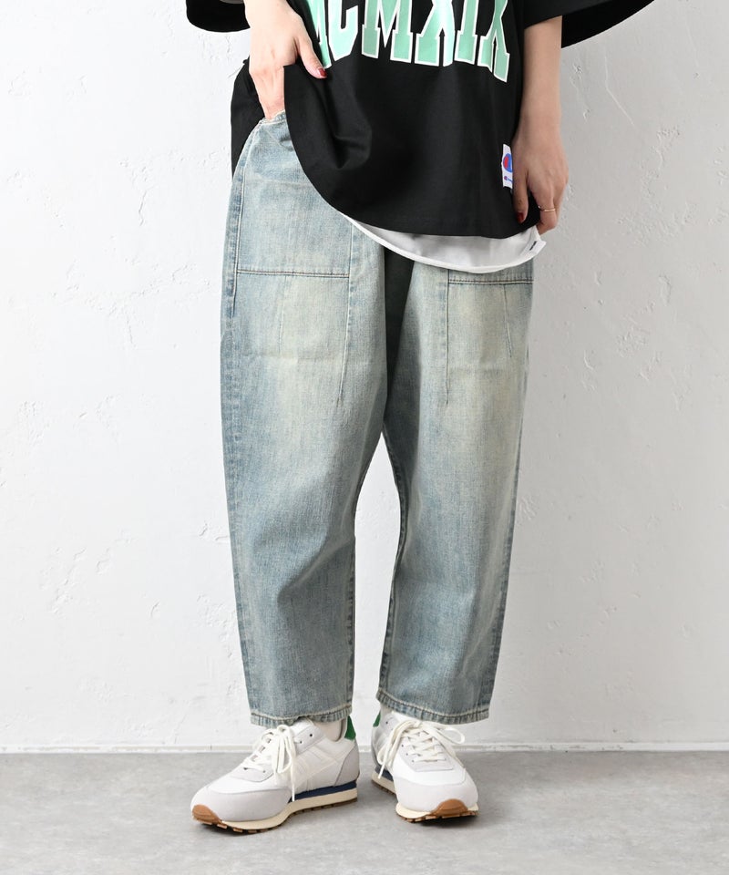 RNA｜クロップドデニムパンツ [[R4414-USED]][C]