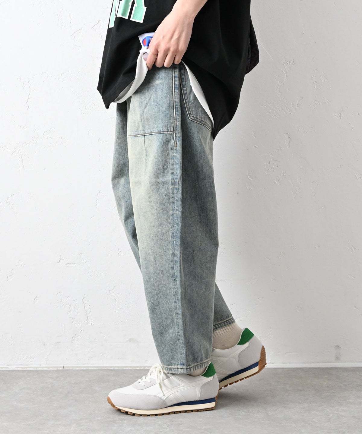 RNA｜クロップドデニムパンツ [[R4414-USED]][C]