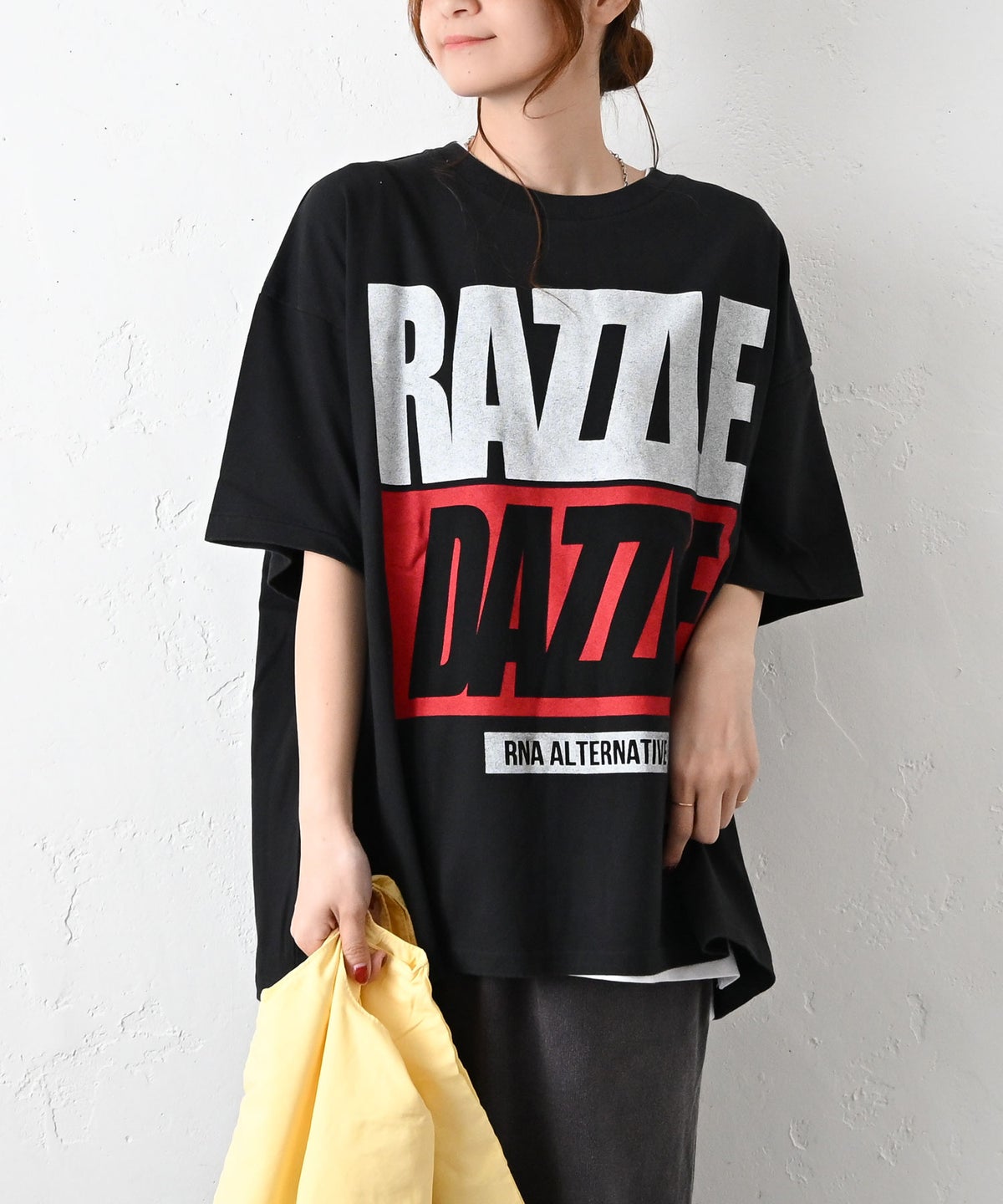 RNA｜BIG BOX ロゴオーバーTee [[M2636]][C]