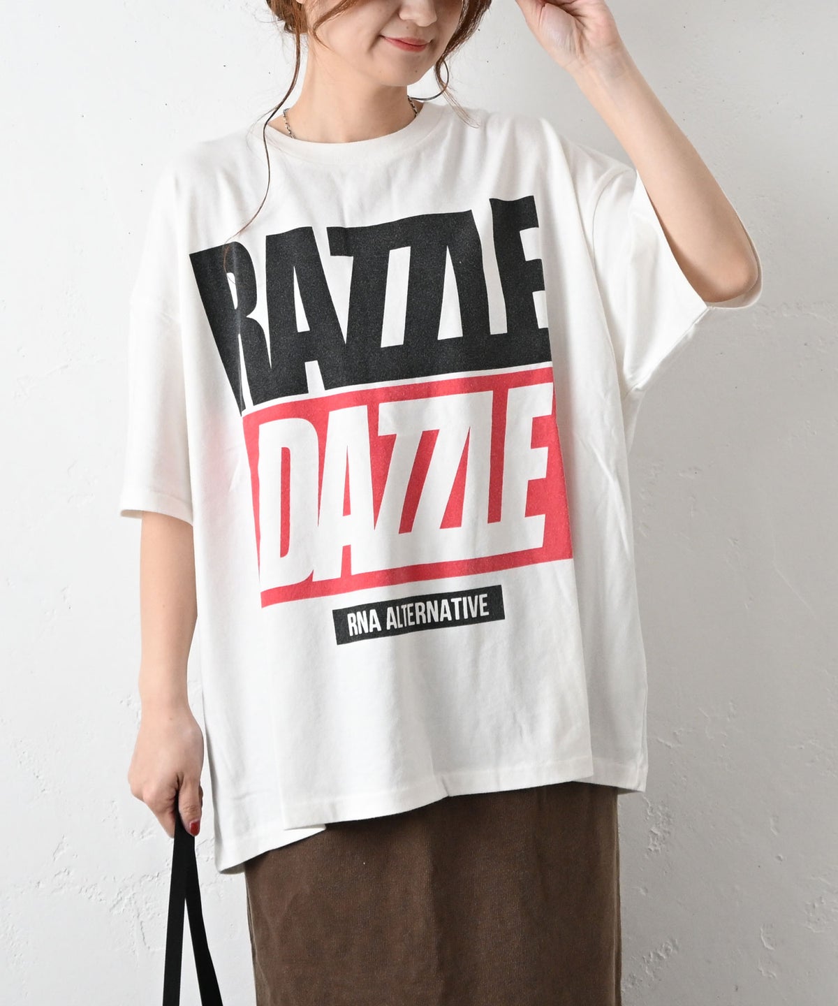 RNA｜BIG BOX ロゴオーバーTee [[M2636]][C]