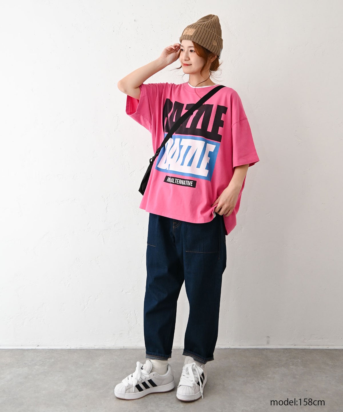 RNA｜BIG BOX ロゴオーバーTee [[M2636]][C]