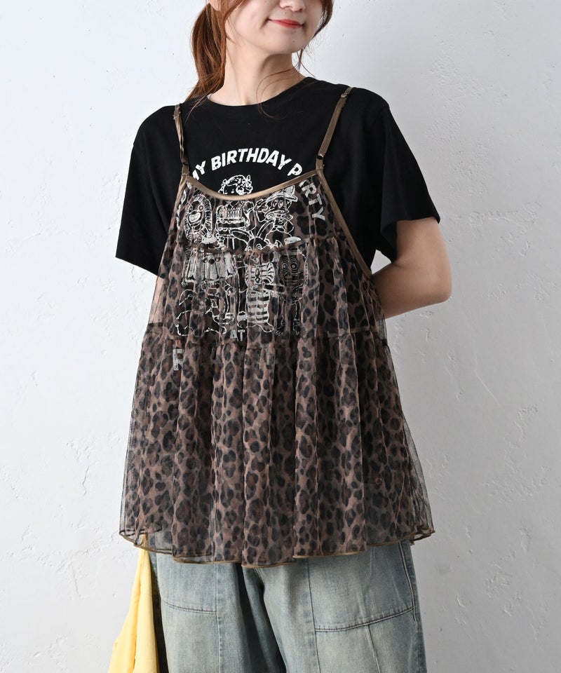 RNA｜チュールメッシュキャミ [[B2806/2026]][C]