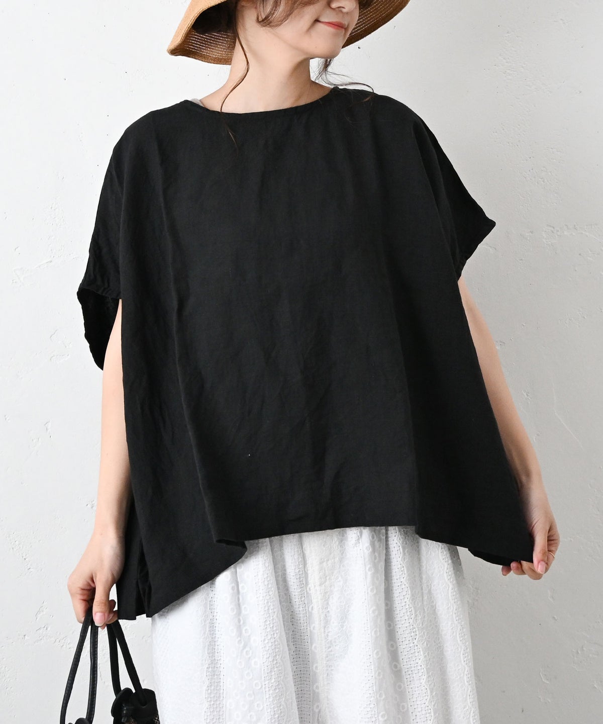 Antiquite's｜フレンチリネンプルオーバー [[1101121]][C]