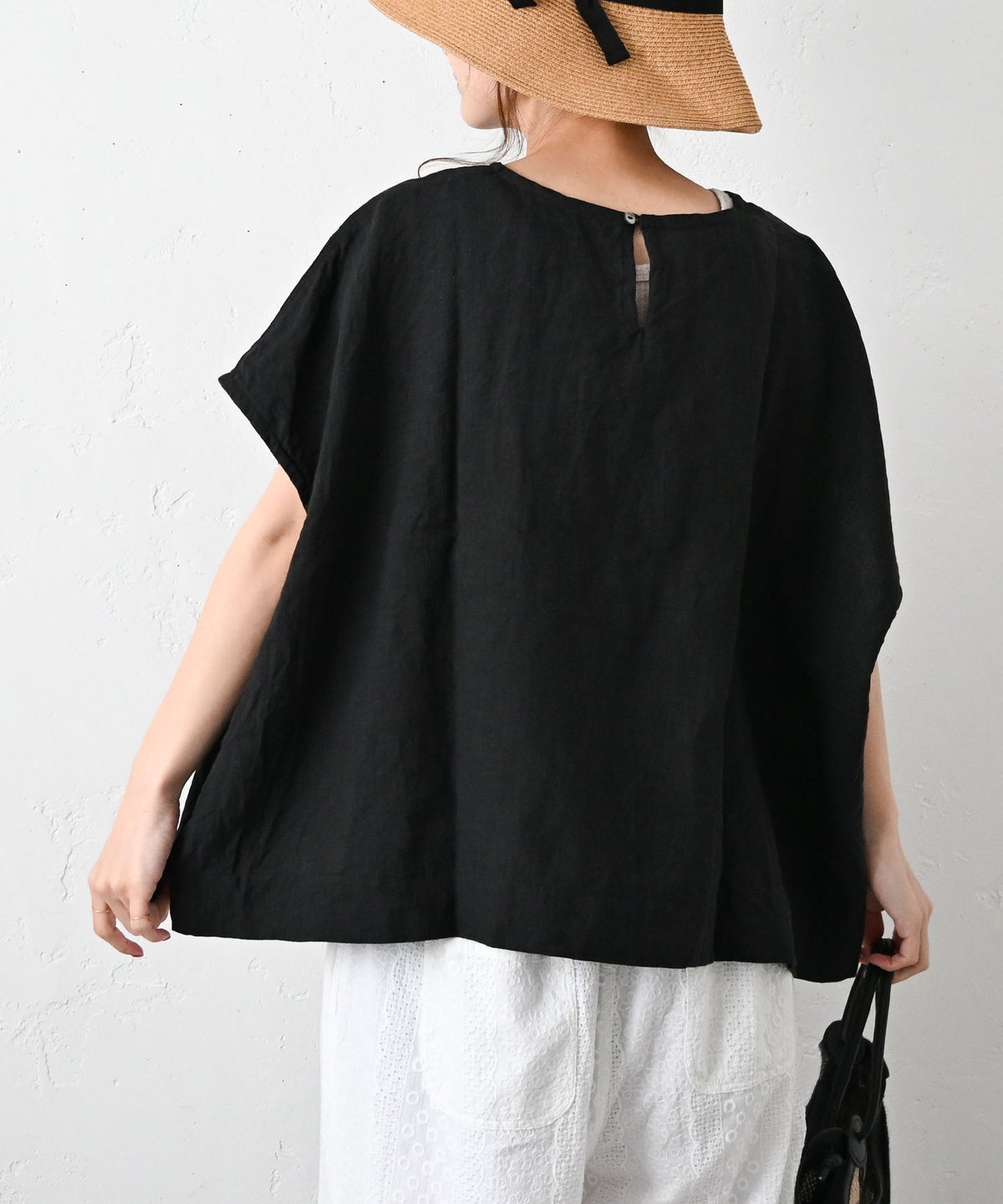 Antiquite's｜フレンチリネンプルオーバー [[1101121]][C]