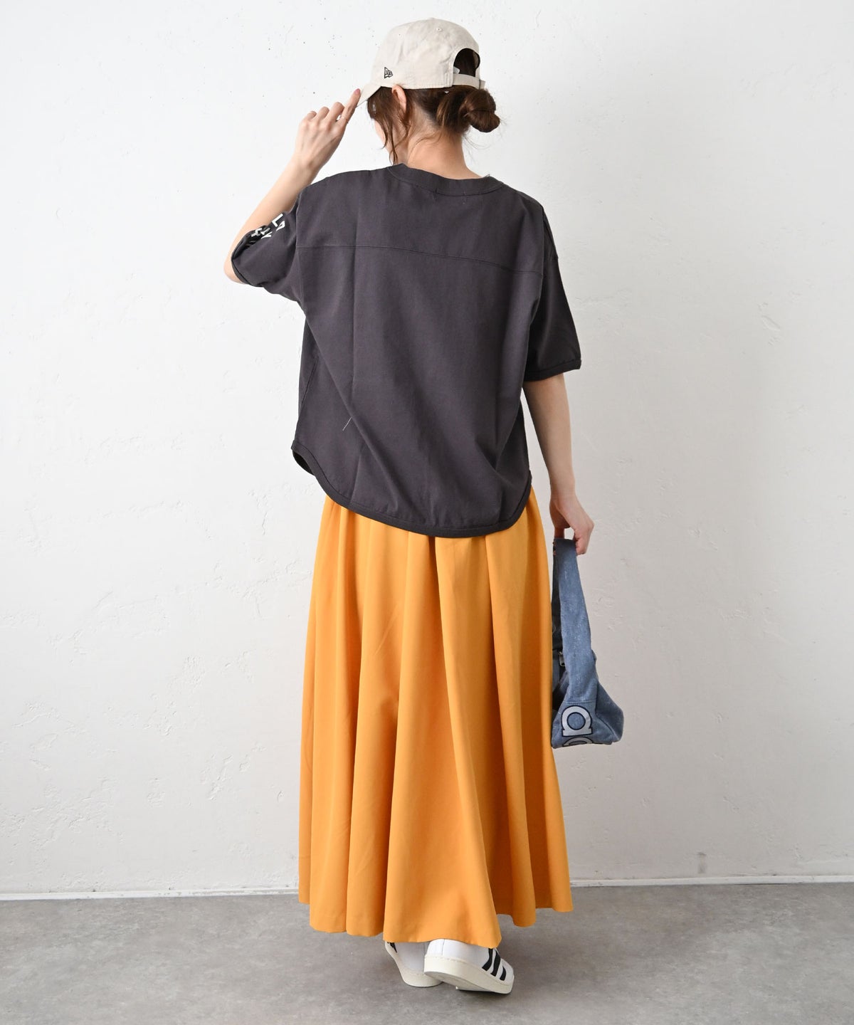 IN THE MARKET｜ベルト付きフレアスカート [[IN-112]][C]