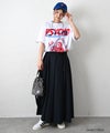 IN THE MARKET｜ベルト付きフレアスカート [[IN-112]][C]