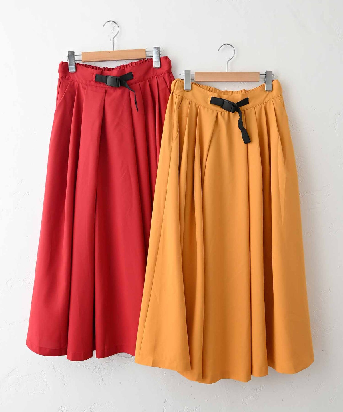 IN THE MARKET｜ベルト付きフレアスカート [[IN-112]][C]