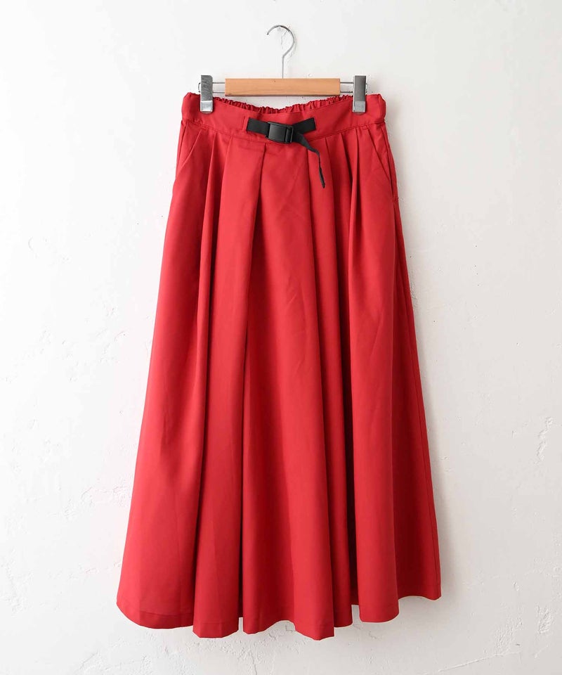 IN THE MARKET｜ベルト付きフレアスカート [[IN-112]][C]