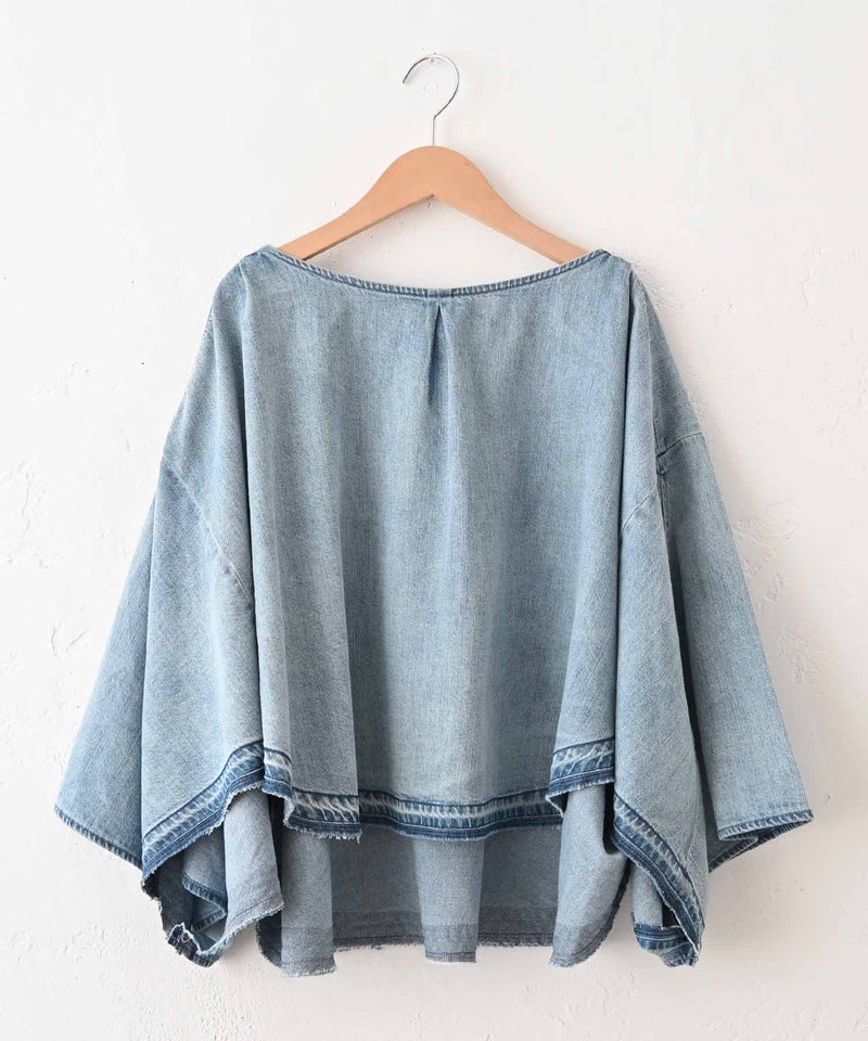  ANTGAUGE｜デニムポンチョプルオーバー [[GB339]][C]