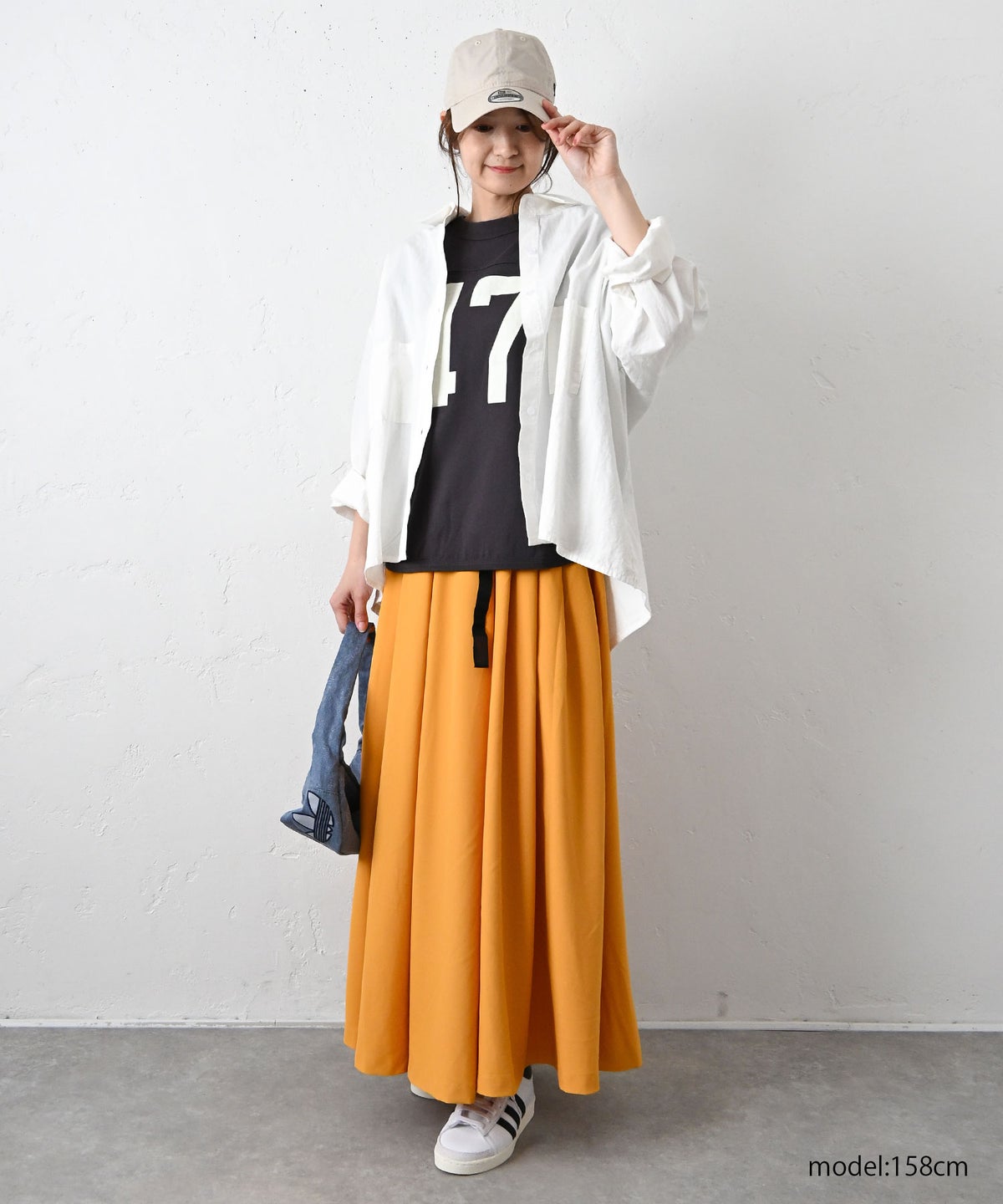 IN THE MARKET｜異素材バックワッペン付きシャツ [[C-2511]][C]