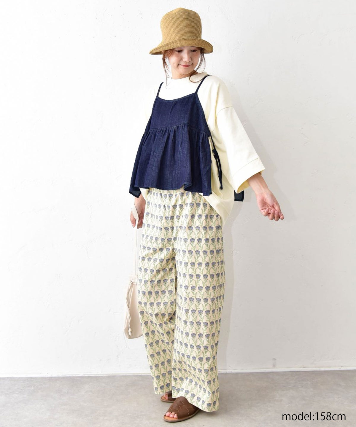 sloe｜ワイド7分袖Tee [[4211740]][C]