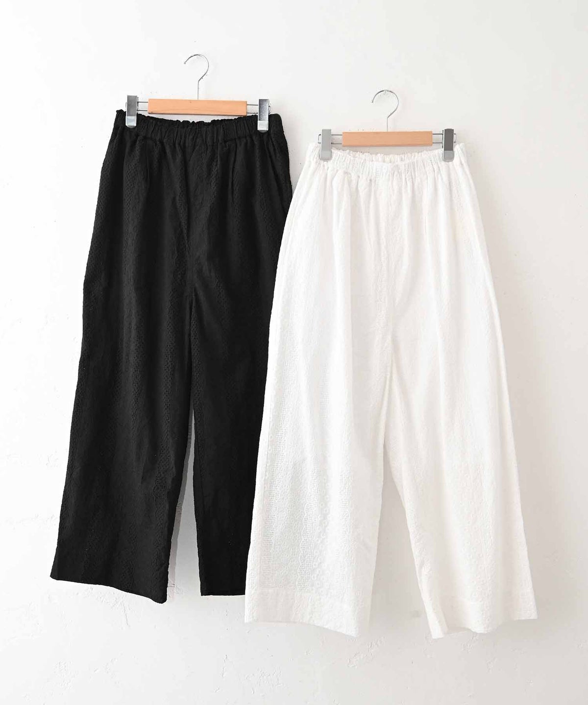 sloe｜刺繍ワイドパンツ [[4809043]][C]