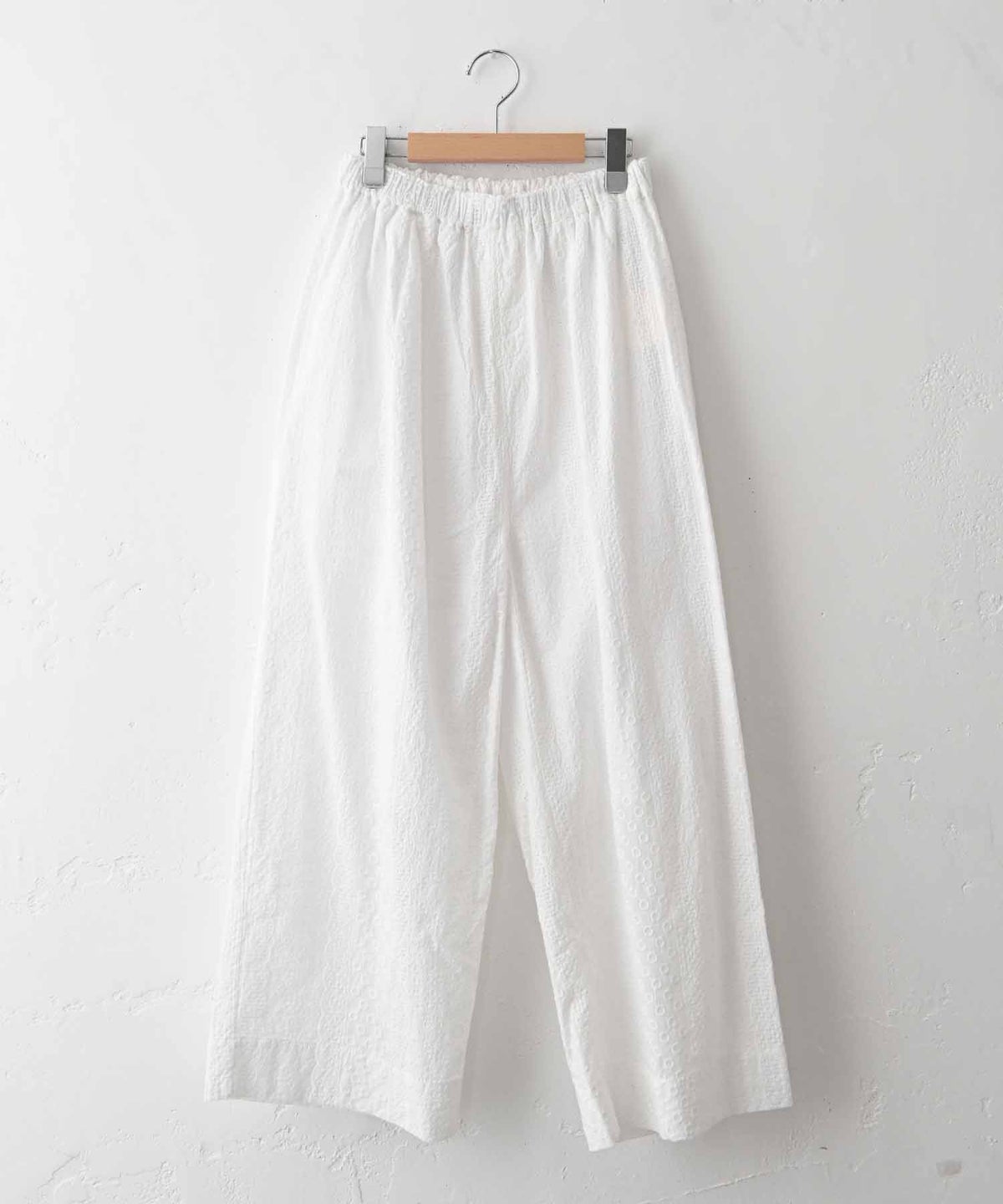 sloe｜刺繍ワイドパンツ [[4809043]][C]