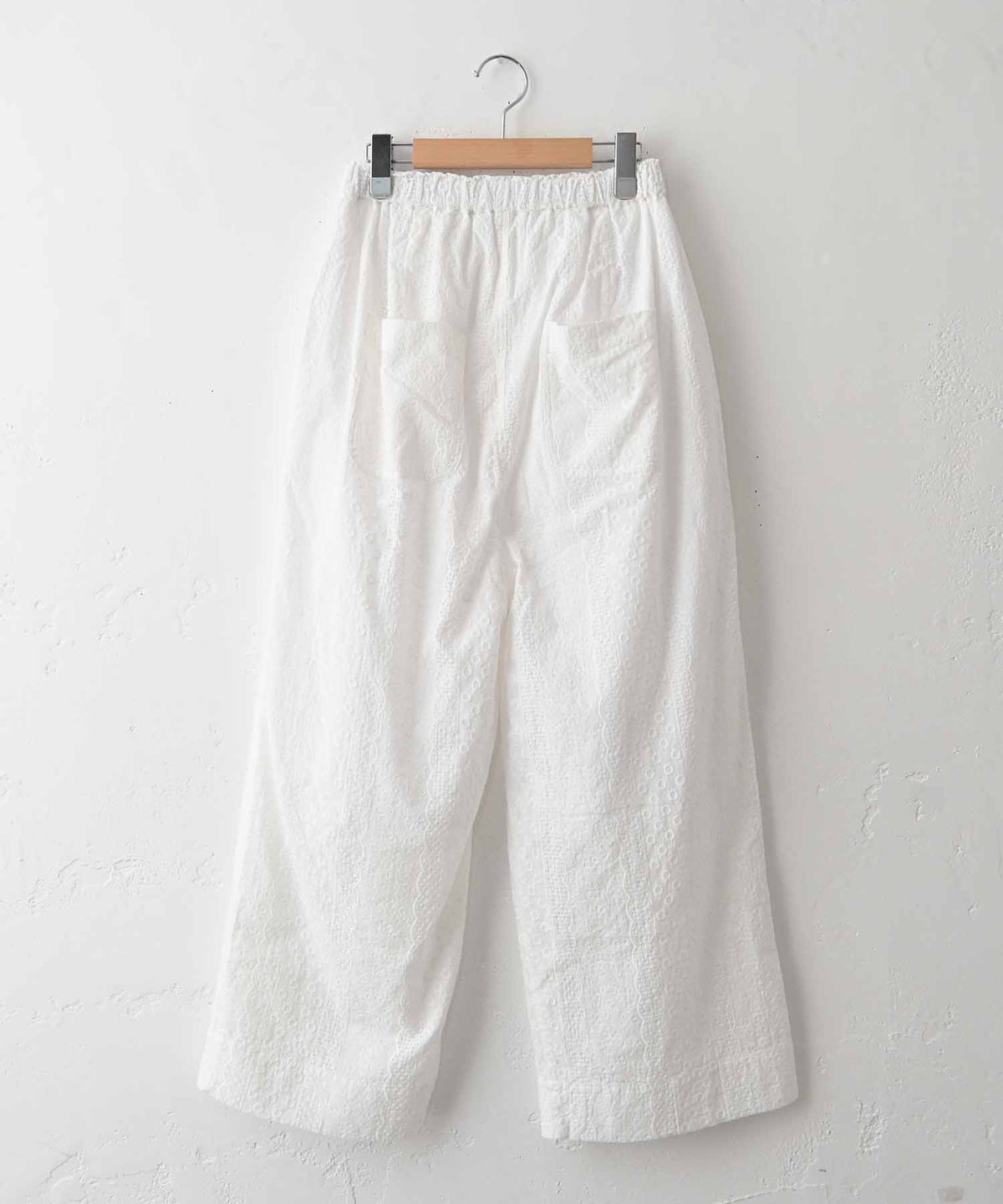 sloe｜刺繍ワイドパンツ [[4809043]][C]