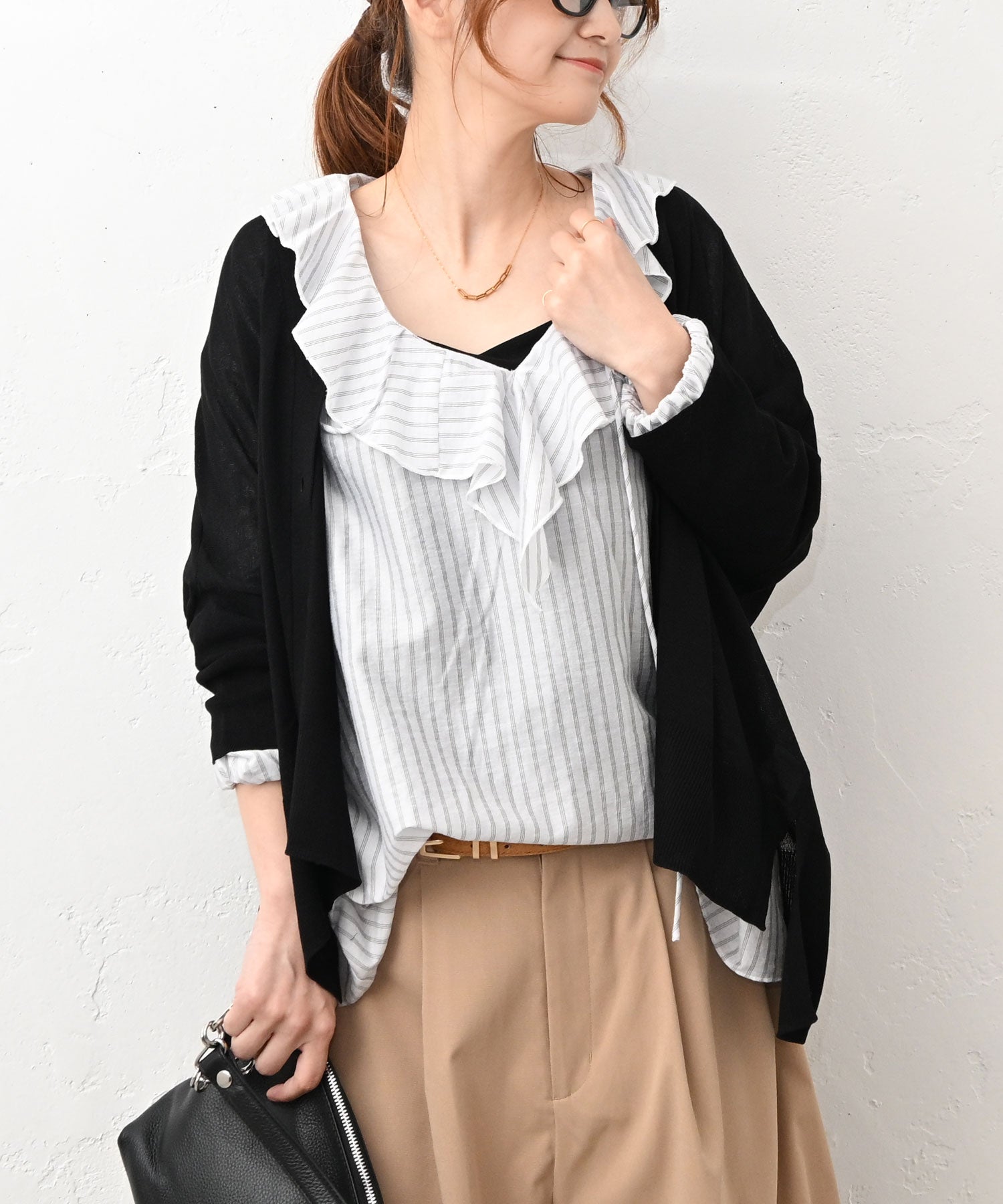 W｜シアー切替ラグランブルゾン [[IZK26015]][F] | ma28 ONLINE STORE