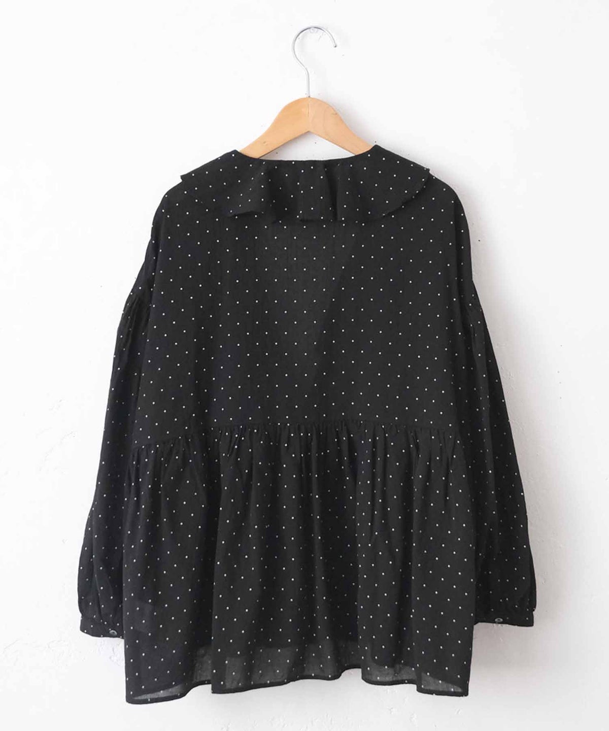 ista-ire｜ドットフレアブラウス [[4601-6500]][C]