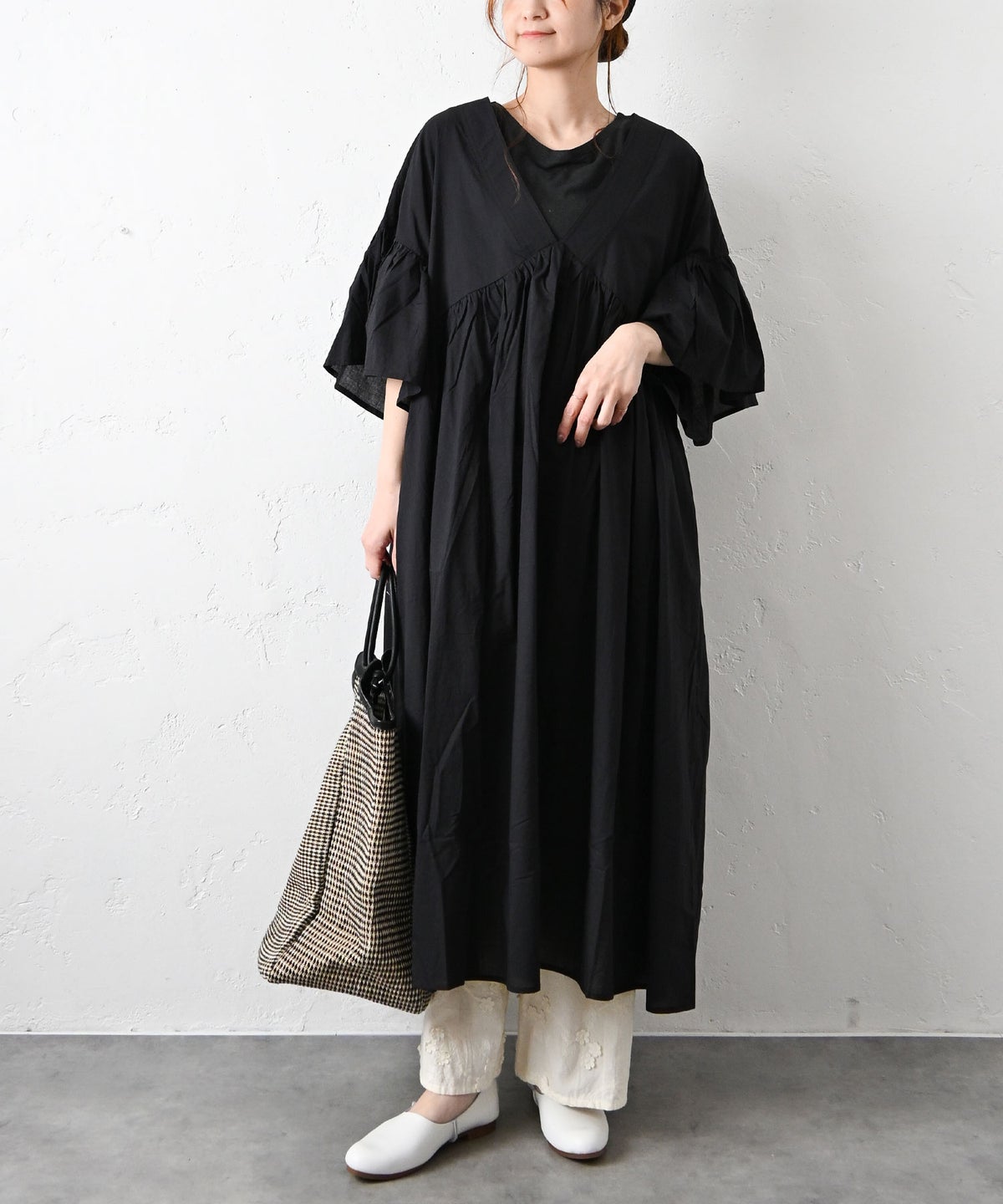 ista-ire｜Vネックワンピース [[2601-6710]][C]