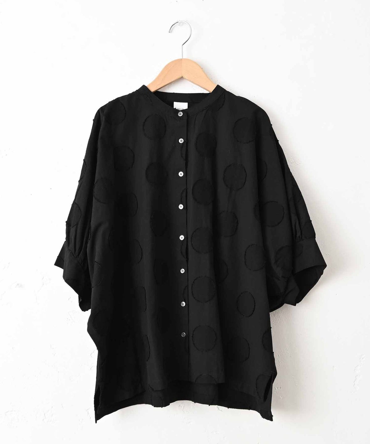 ista-ire｜ドットドルマンブラウス [[4601-6790]][C]