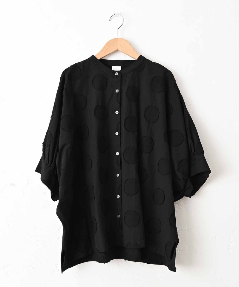 ista-ire｜ドットドルマンブラウス [[4601-6790]][C]