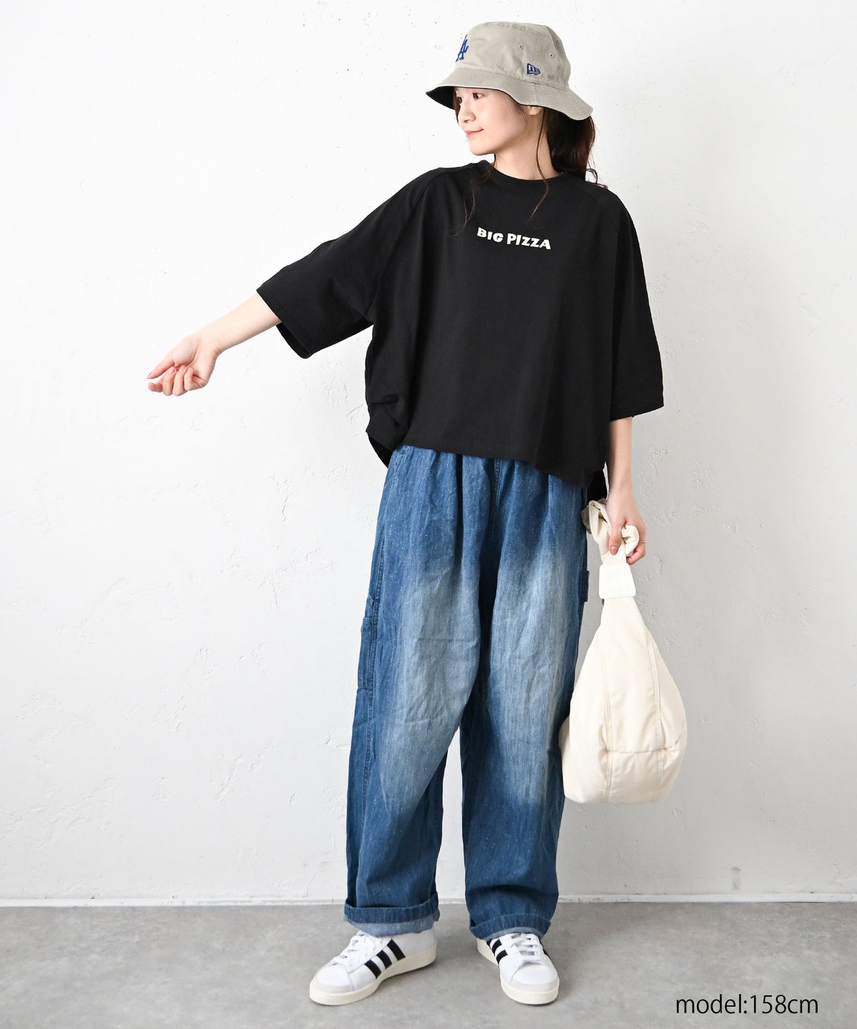 Gives a sense of fullment｜サイドタックTee [[862316]][C]