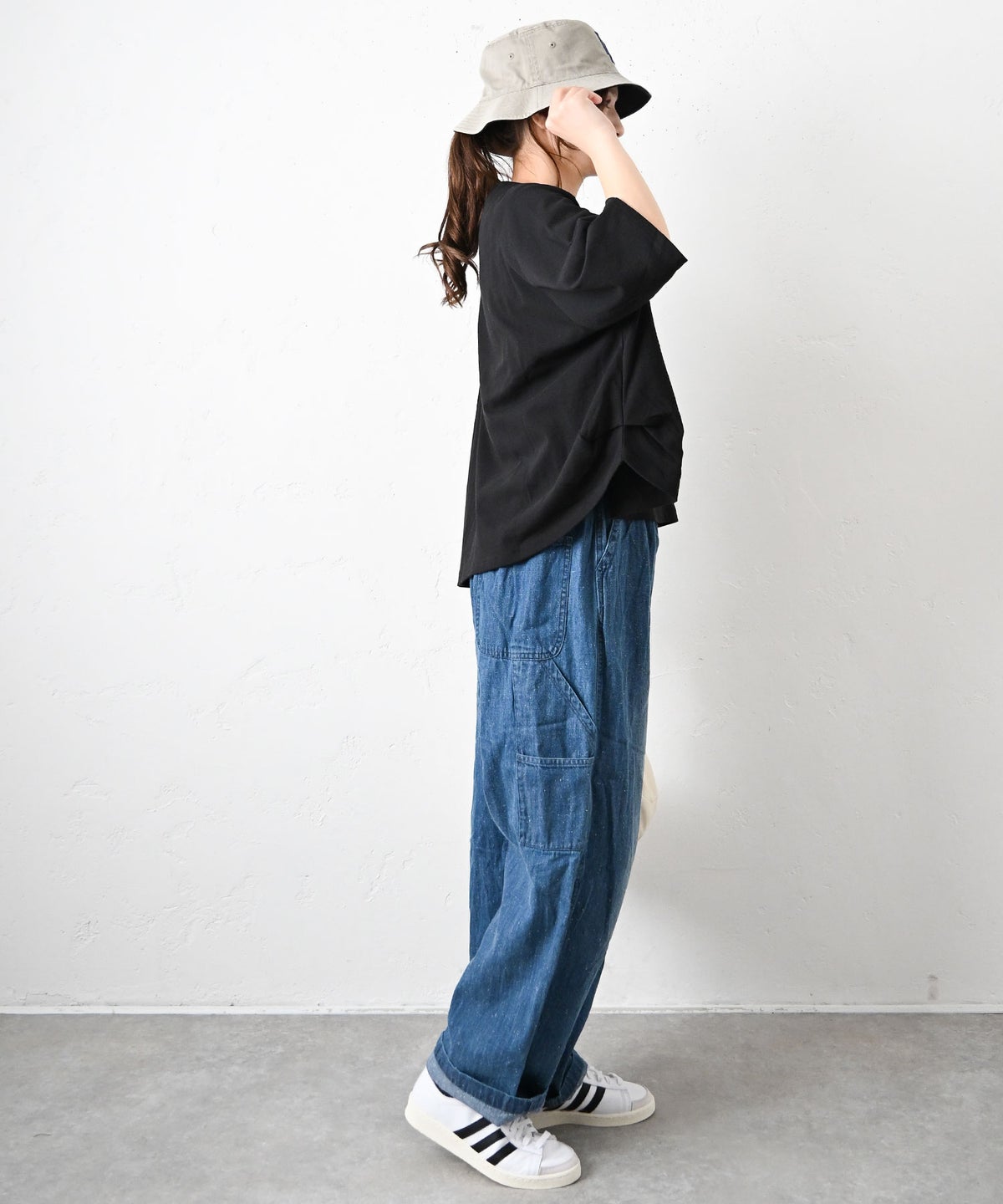 Gives a sense of fullment｜サイドタックTee [[862316]][C]