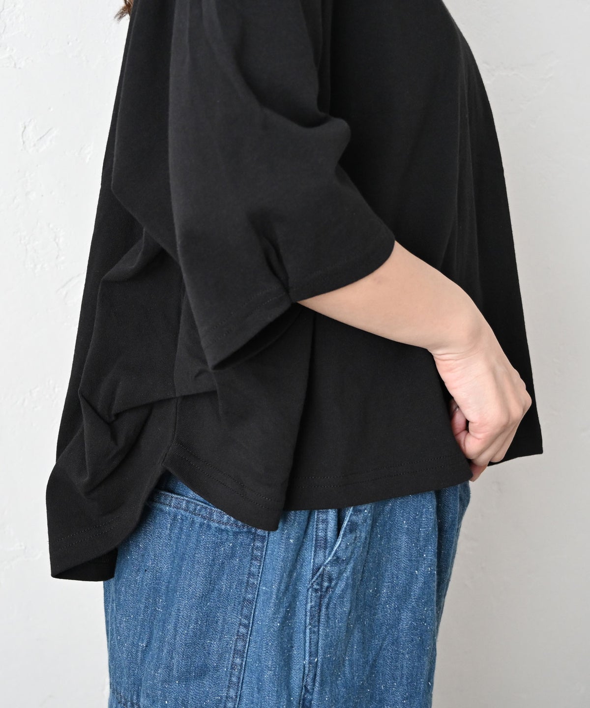 Gives a sense of fullment｜サイドタックTee [[862316]][C]